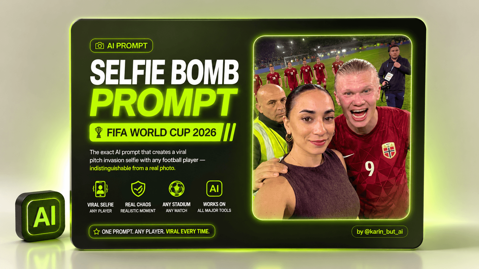 Viral AI Football Selfies With Any Player