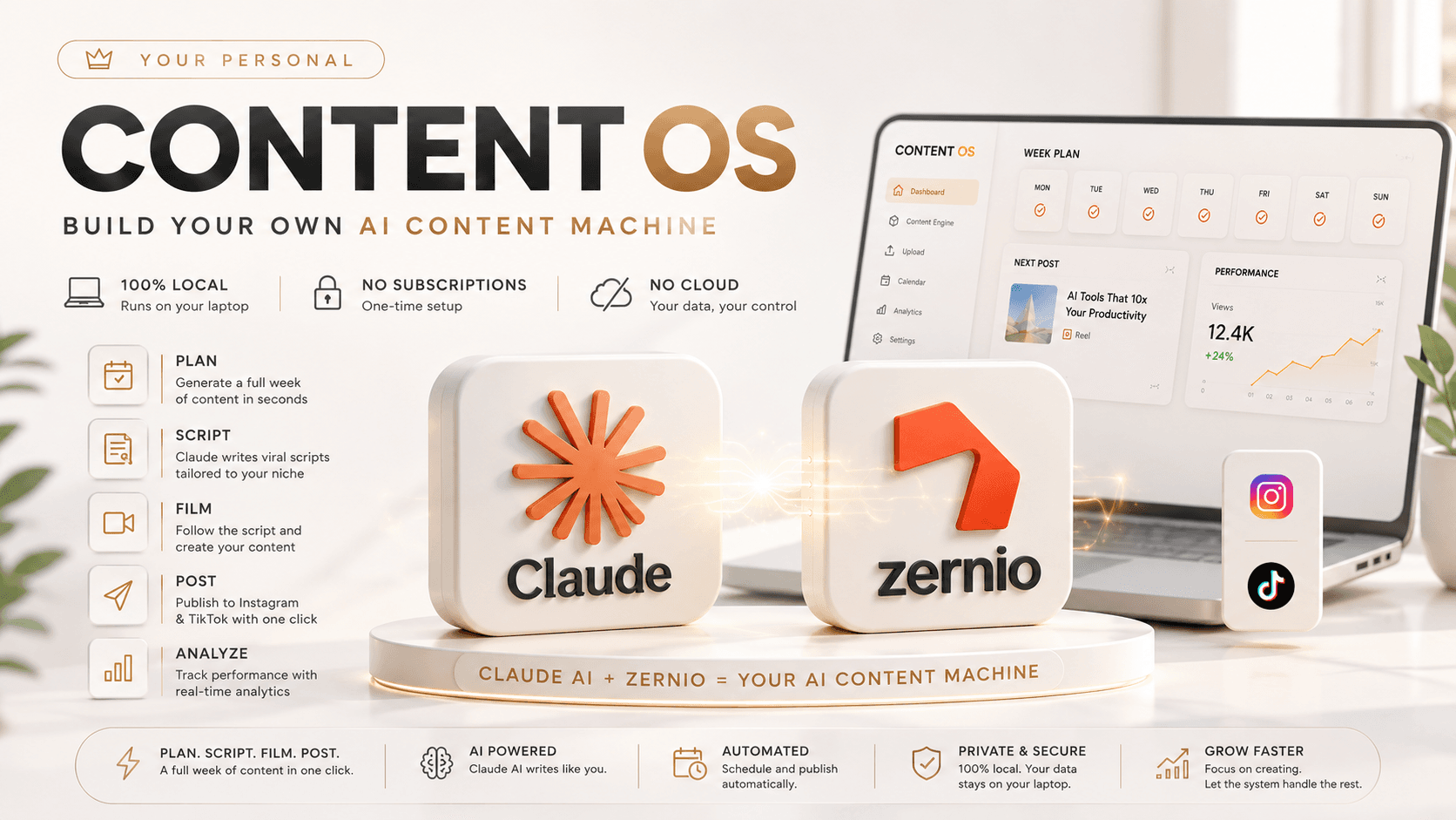 Content OS | Build Your Own AI Content Machine That Runs Locally